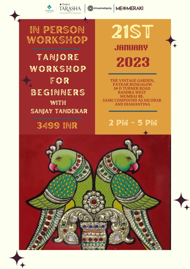 tanjore art workshop