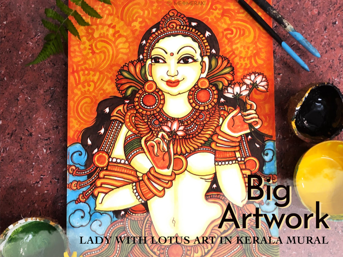 KERALA MURAL MASTERCLASS (ON DEMAND, PRE-RECORDED, SELF PACED)