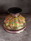 Kashmiri Floral Paper Mache Bowl by Riyaz Khan