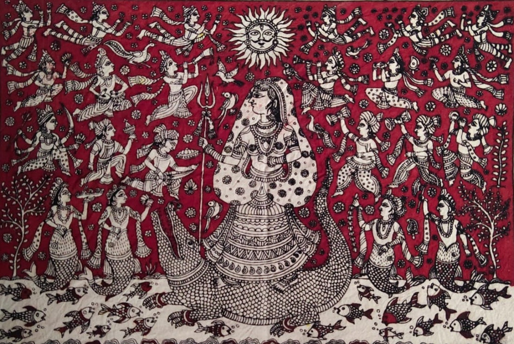 Khodiyar Mata, Mata ni Pachedi Painting