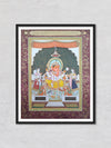 Ganesha Miniature style by Mohan Prajapati