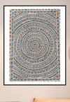 Mandala Godhana Painting By Pratima Bharti