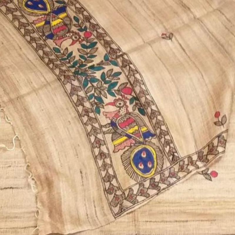 Madhubani Stole Workshop