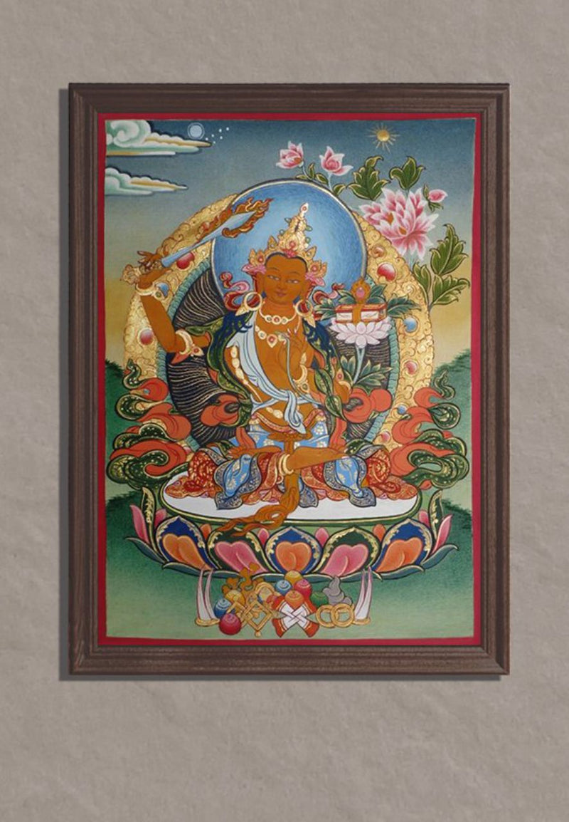 Thangka Painting by Krishna