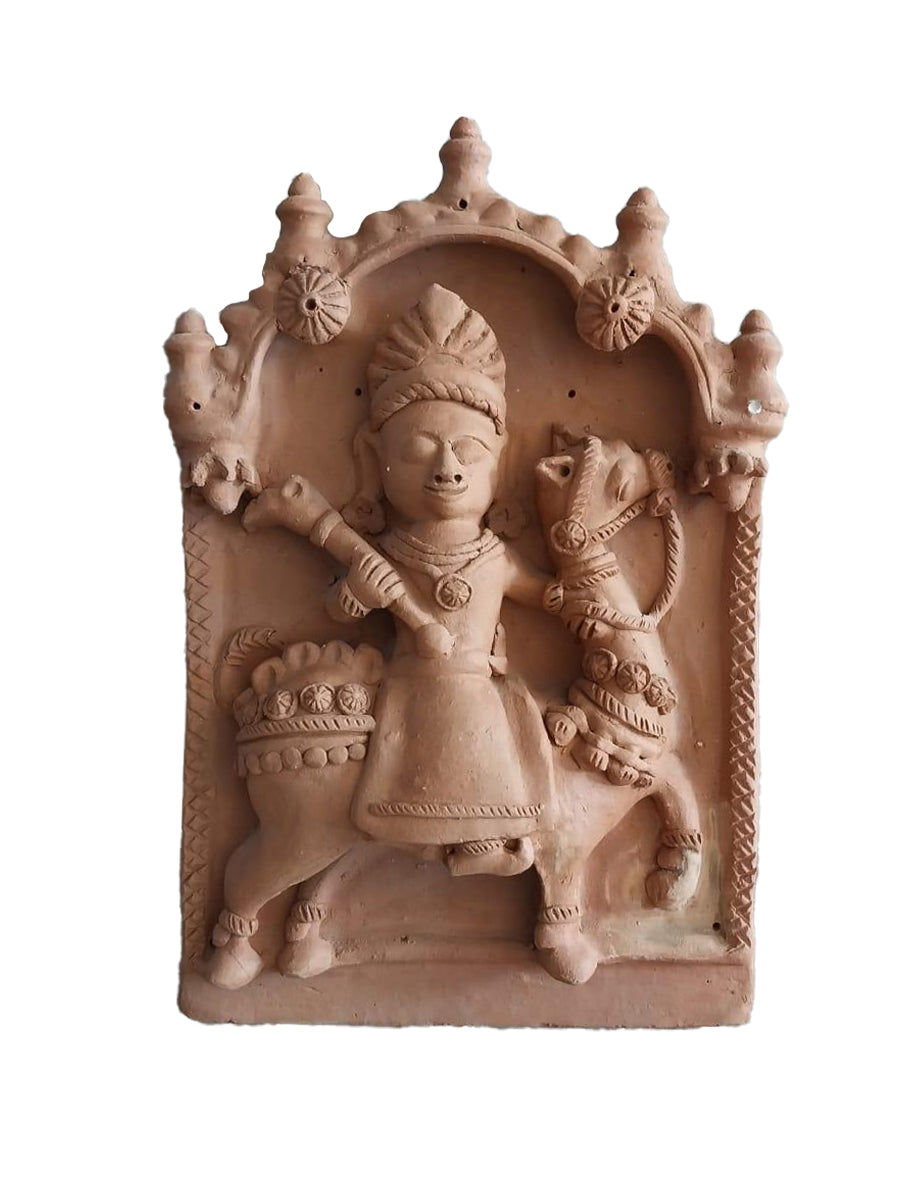 Momai Terracotta wall plate art