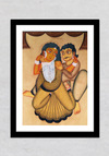 My Beloved Kalighat Painting by Bapi Chitrakar