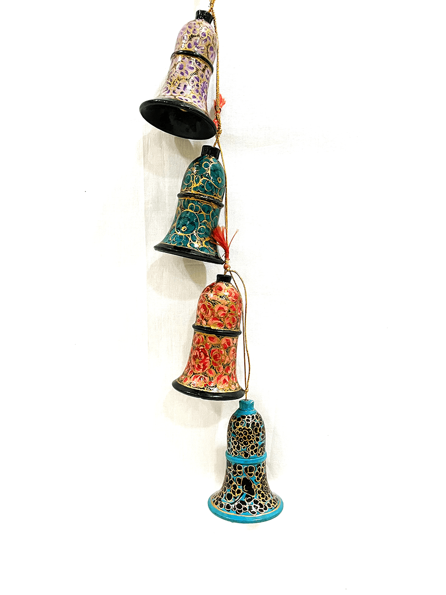 Buy Paper Mache Bells by Riyaz