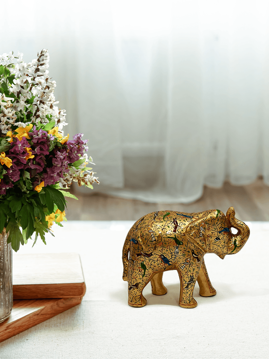 Shop Paper Mache Elephant by Riyaz