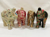 Paper Mache Elephants by Riyaz