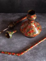 Paper Mache Traditional Hookah by Riyaz Khan