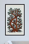 Ped aur Goh: GOND ART BY SAROJ VENKAT SHYAM-Paintings by Master Artists