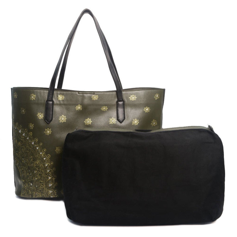 People of God, Olive Green & Black Tote-