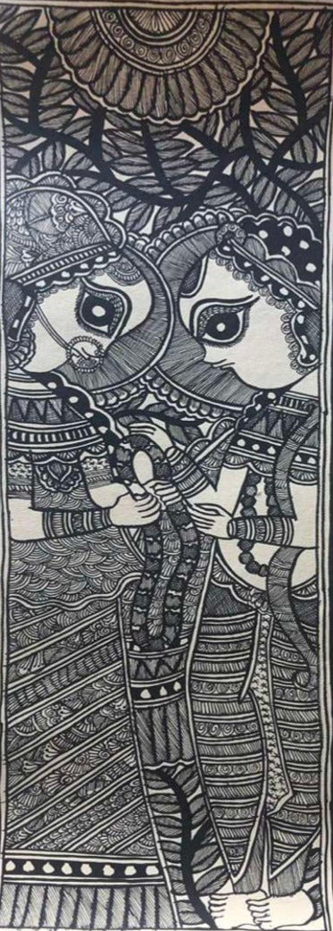 BUY RAM & SITA, MADHUBANI PAINTING