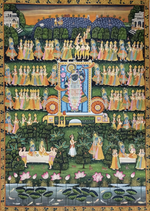 Shrinath Ji, Pichwai Painting by Sushil Soni