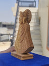 Shyam Baba Sandalwood Miniature Artwork by Om Prakash