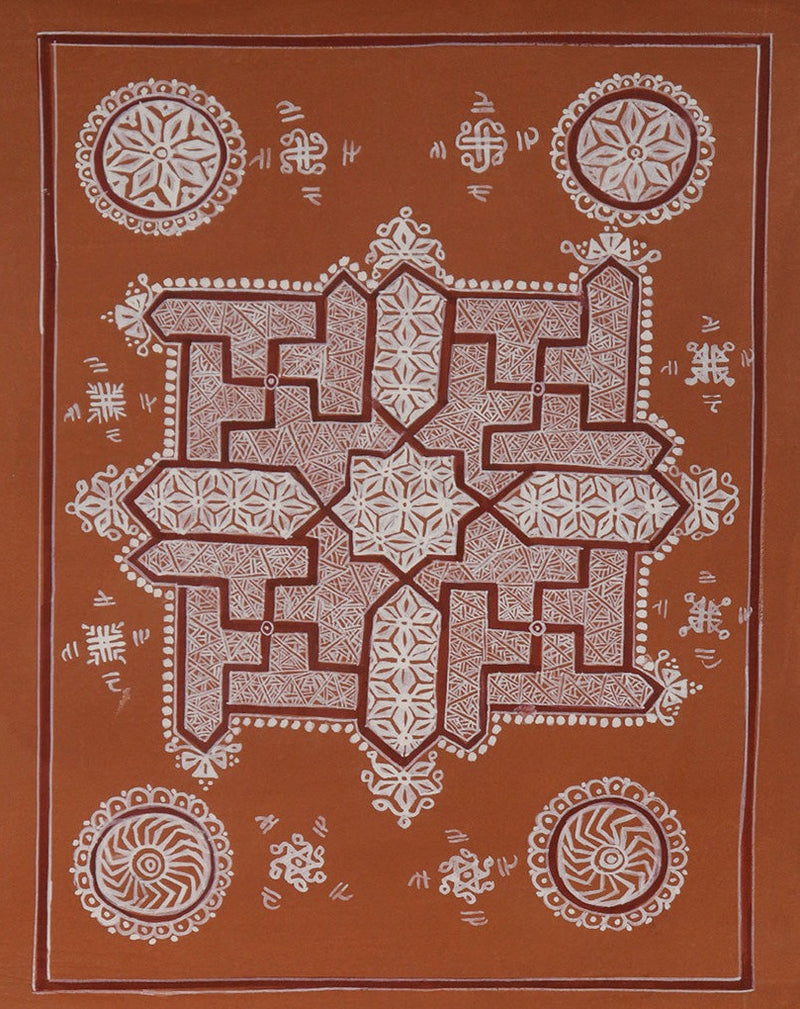 Symbol of Elegnace: Mandana Art by Vidya Soni