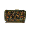 TREE OF LIFE , RECTANGLE PAPER MACHE CLUTCH-Paper Mache Clutch