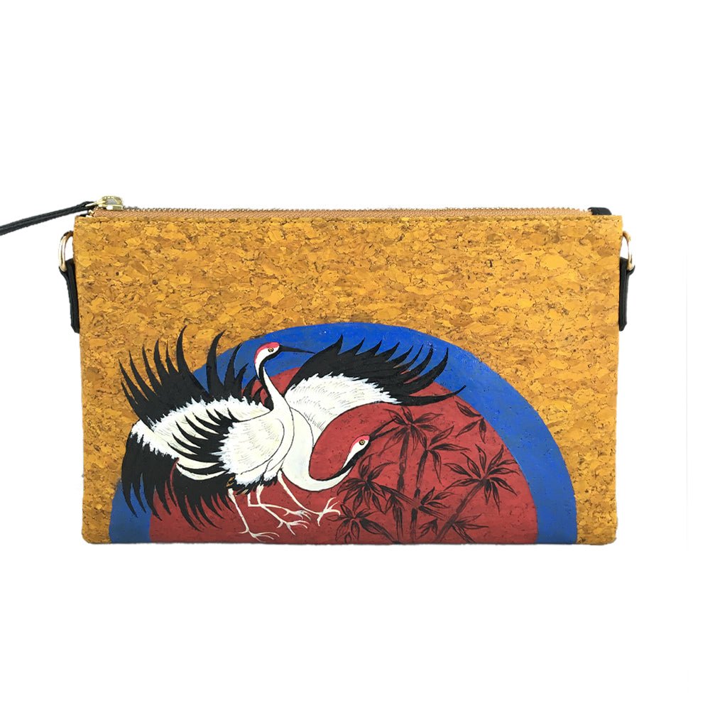 TRUNG TRUNG KARMO ON YELLOW VEGAN CORK SLING-