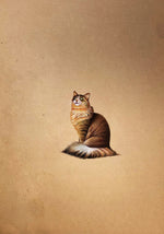 The Adorable Cats in Miniature Painting by Mohan Prajapati