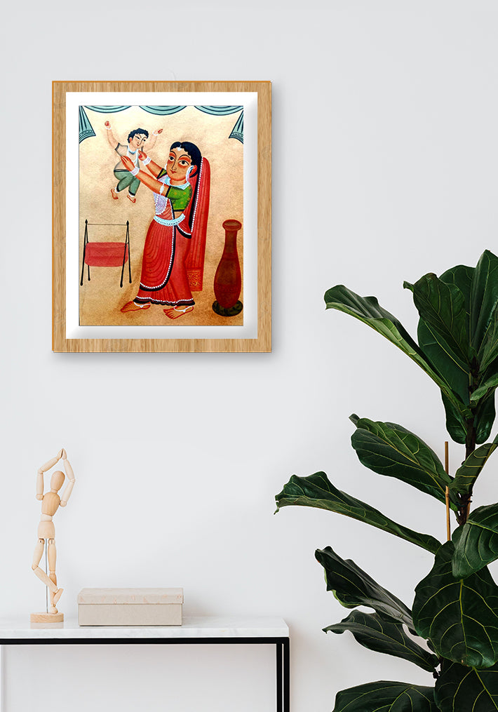 Childhood, Kalighat Art online