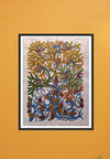 The Fish with Baitarani Tree Gond Painting