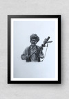 Shop The Ravanhatha Player in Miniature Painting by Mohan Prajapati