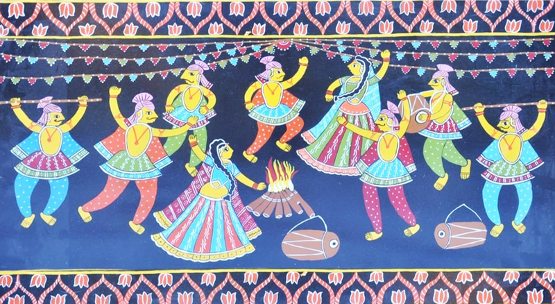 Tikuli Lohdi Painting 