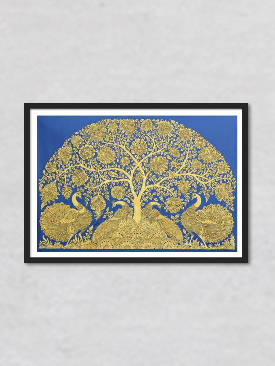 Tree of Life: Kalamkari Painting by Harinath.N for sale