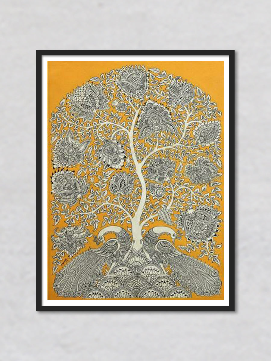 Tree of Life: Kalamkari Painting by Harinath.N for sale