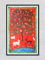 Tree of Life Kavad Painting by Dwarka Prasad