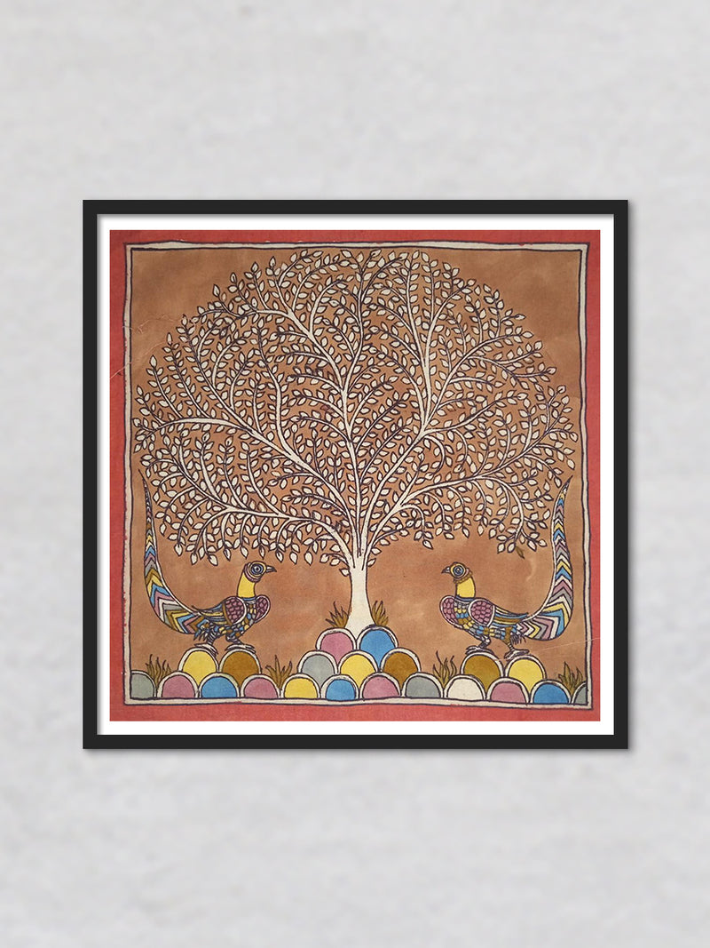 Tree of Life Mata Ni Pachedi Painting by Bhanu Bhai Chittara