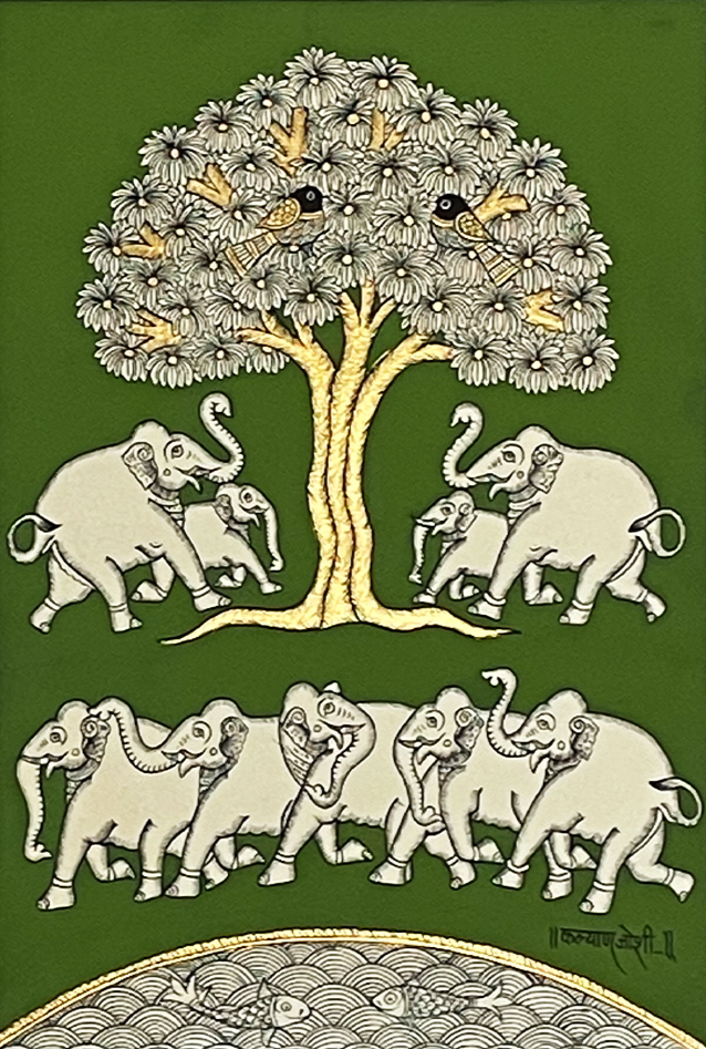 Buy Tree of Life Phad Painting by Kalyan Joshi