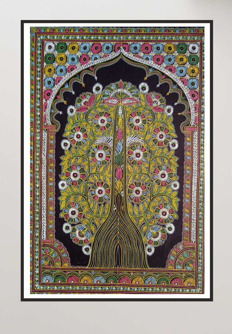 Tree of Life Rogan Art by Rizwan Khatri-Paintings by Master Artists