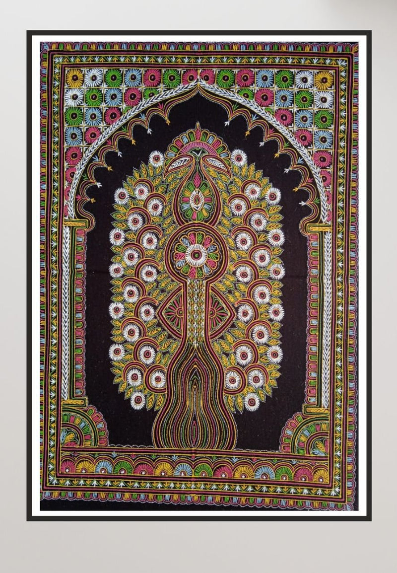 Tree of Life Rogan Art by Rizwan Khatri-Paintings by Master Artists