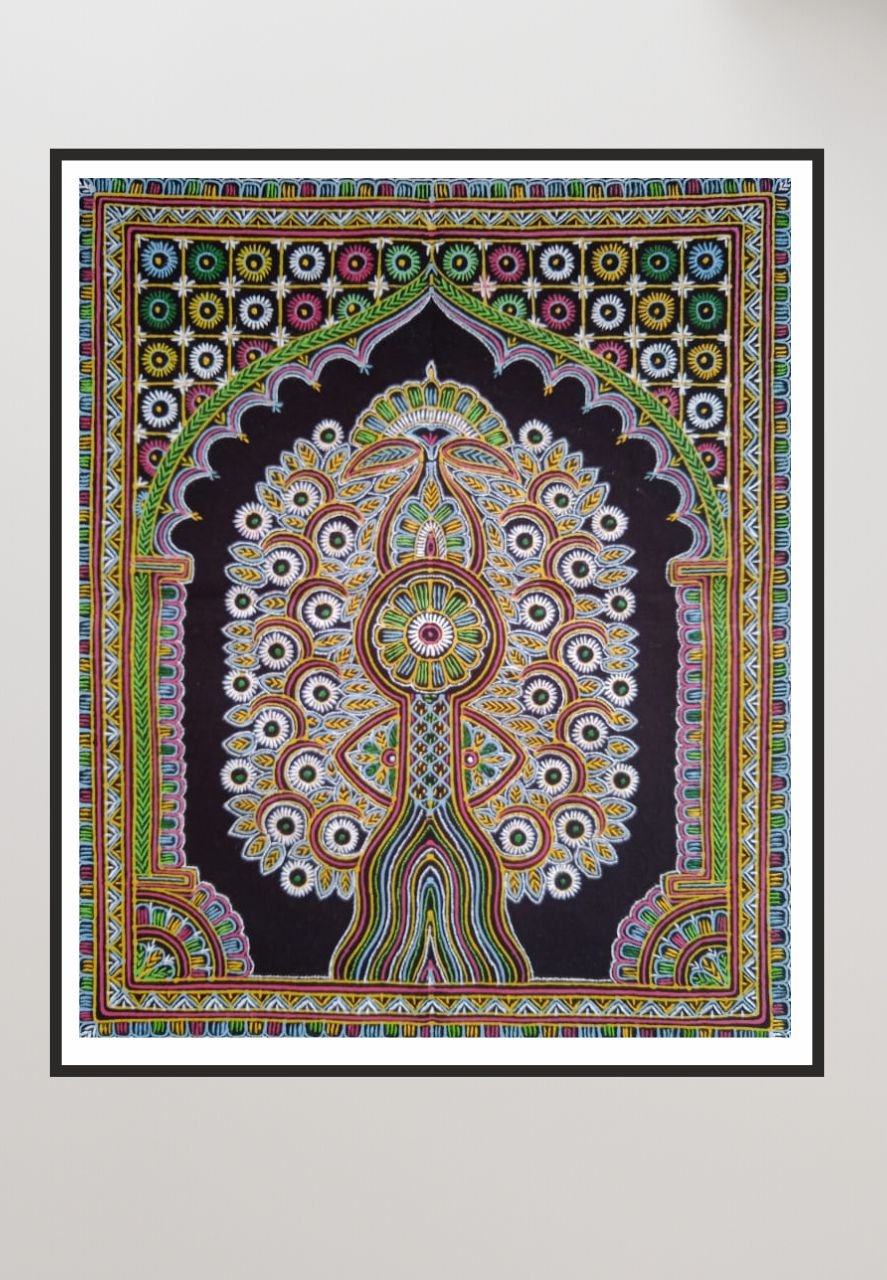 Tree of Life Rogan Art by Rizwan Khatri-Paintings by Master Artists