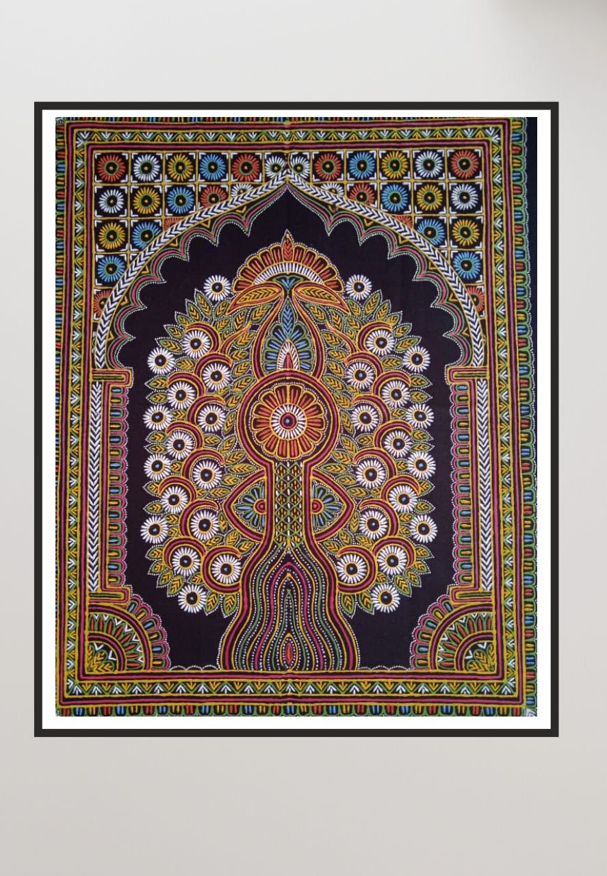 Tree of Life Rogan Art by Rizwan Khatri-Paintings by Master Artists