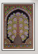 Tree of Life Rogan Art by Rizwan Khatri-Paintings by Master Artists