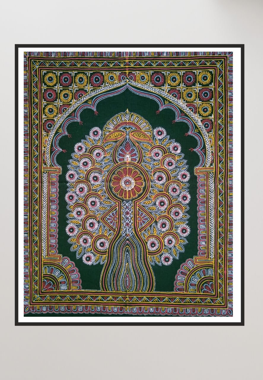 Tree of Life Rogan Art by Rizwan Khatri-Paintings by Master Artists