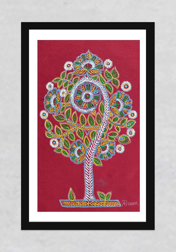 Beautiful Tree of Life Rogan Art