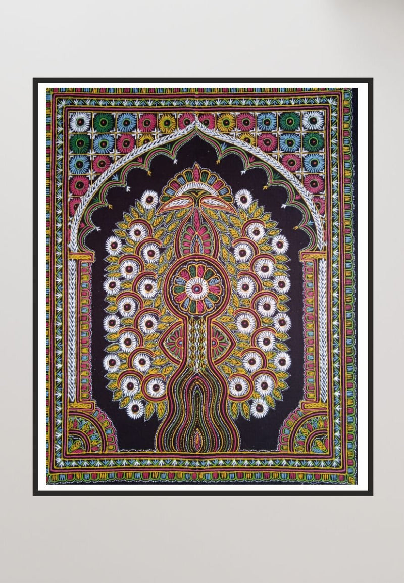 Tree of Life Rogan Art by Rizwan Khatri-Paintings by Master Artists