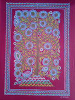 Tree of Life Rogan Art by Rizwan Khatri-Paintings by Master Artists