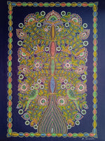 Tree of Life: Rogan Art by Rizwan Khatri-Paintings by Master Artists