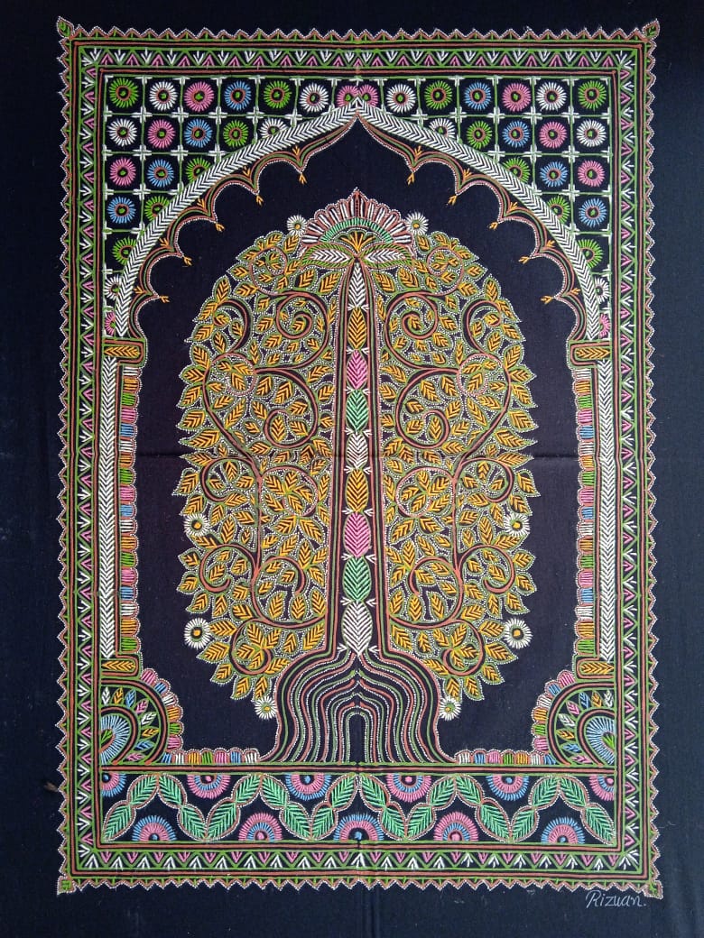 Tree of Life: Rogan Art by Rizwan Khatri-Paintings by Master Artists