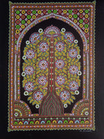 Tree of Life Rogan Art by Rizwan Khatri-Paintings by Master Artists