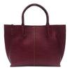 Web of Flowers, Maroon Tote