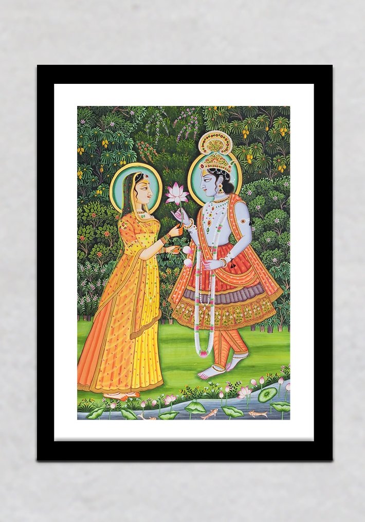 Radha Krishna Pichwai Painting