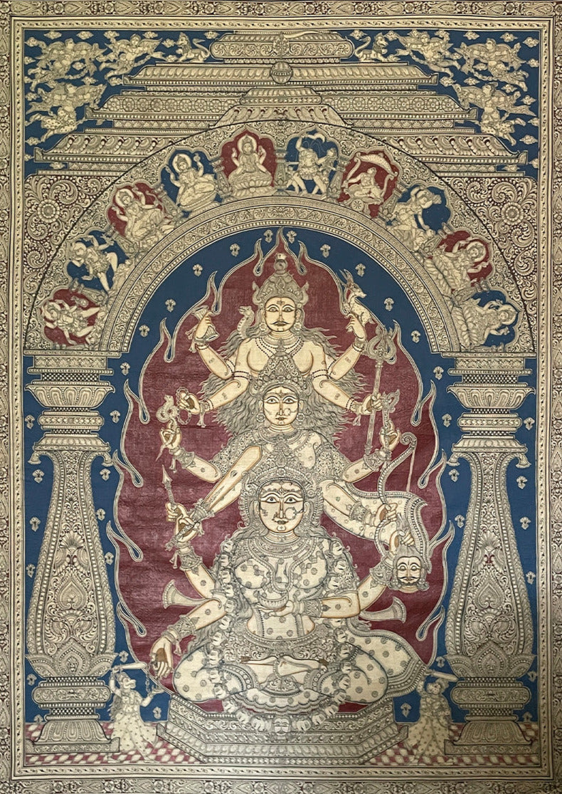 Yagna Mata: Pattachitra painting by Gitanjali Das