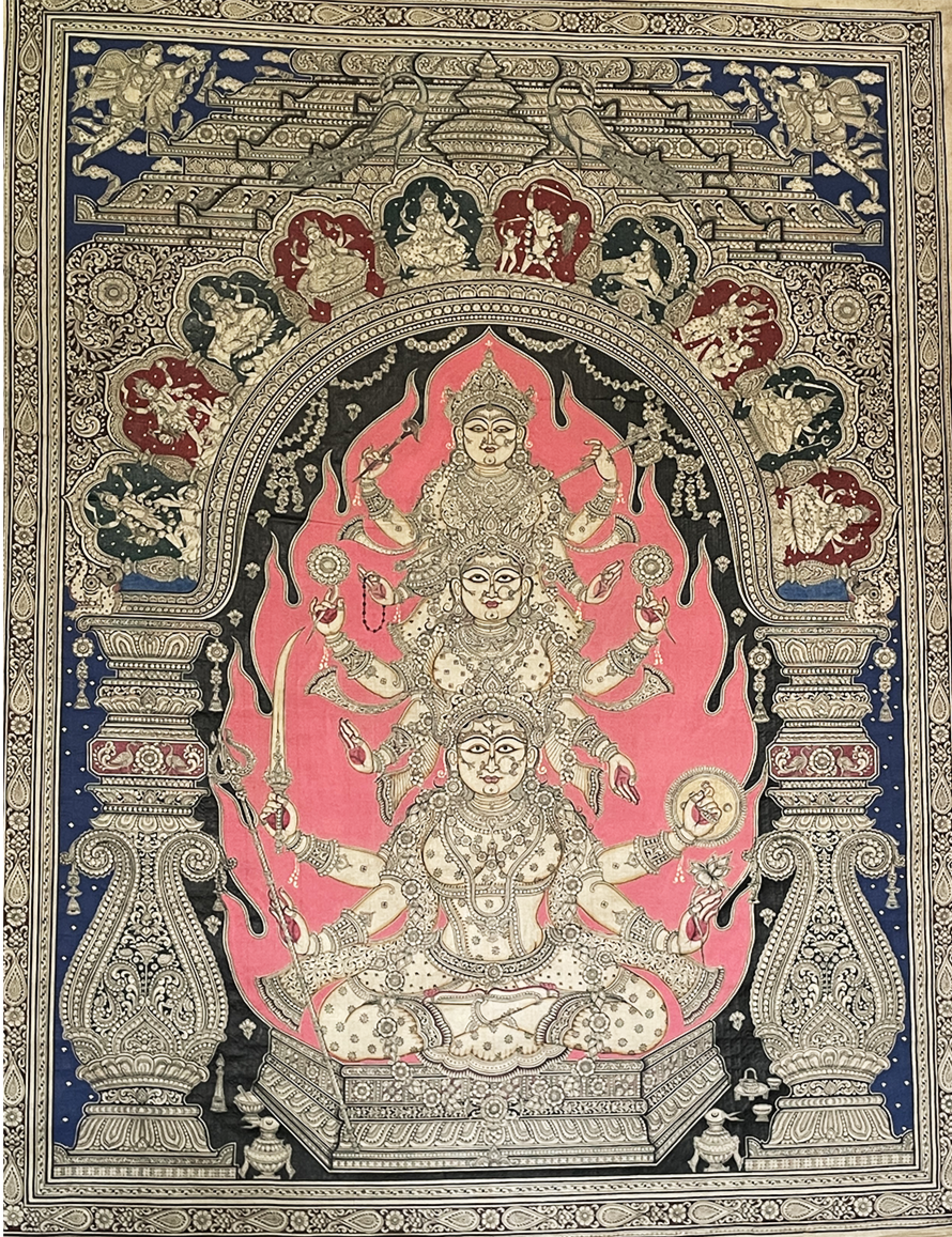 Yagna Mata: Pattachitra painting by Gitanjali Das