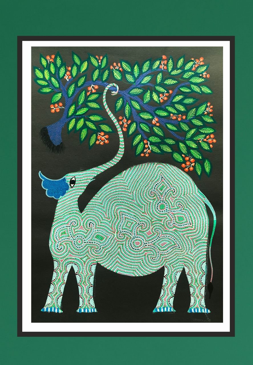 Buy Animals Bhil Painting by Geeta Bariya – MeMeraki.com