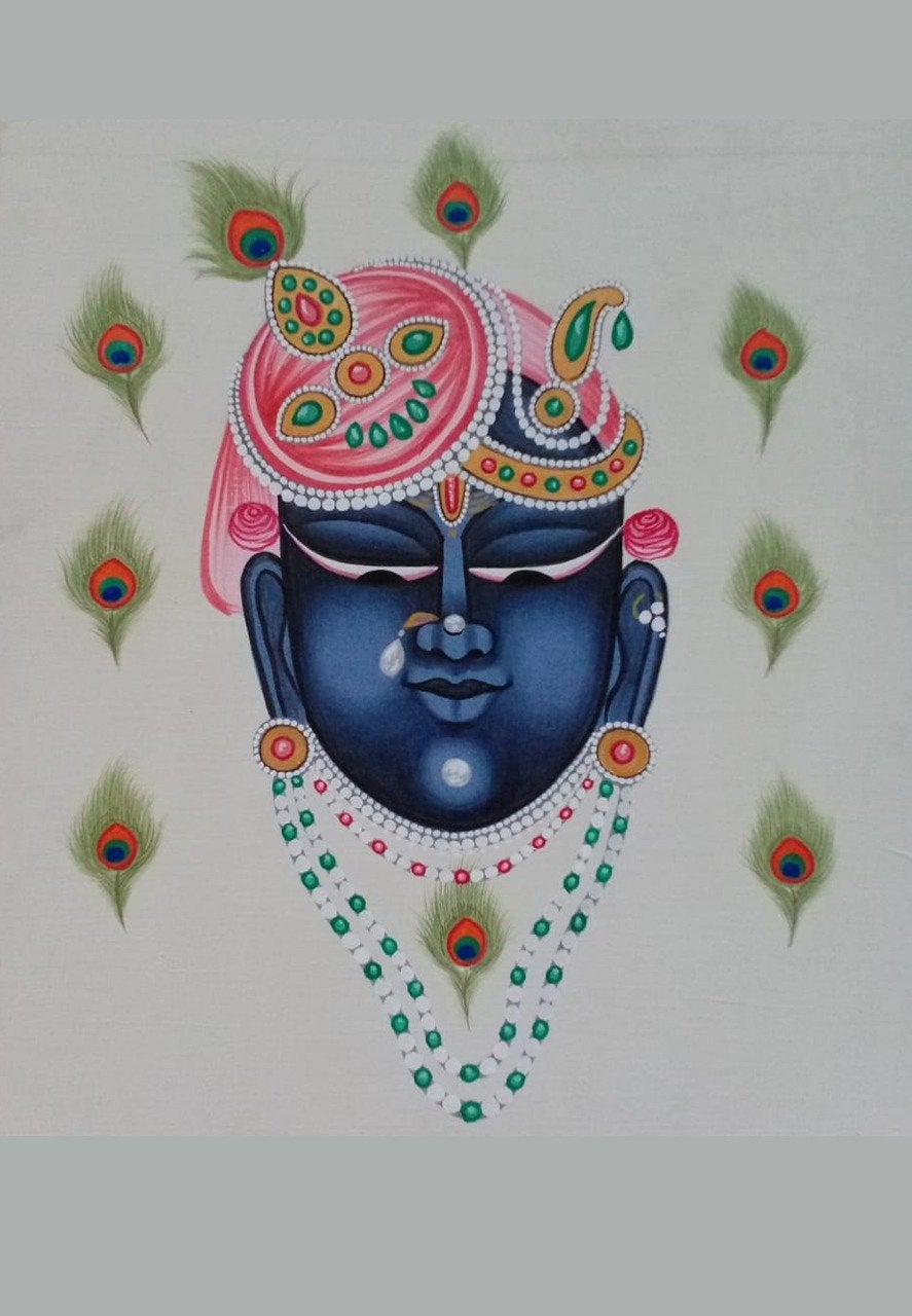 Buy Shrinathji Art Print Online in India  Etsy